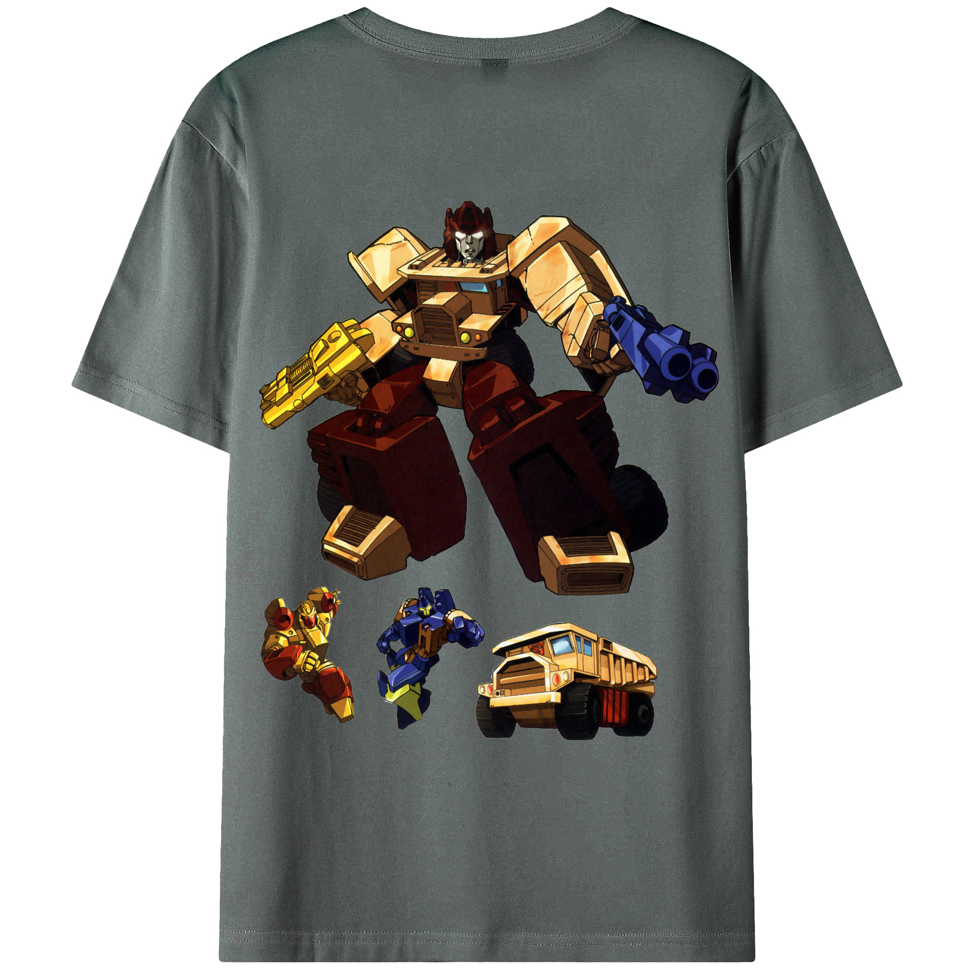 （画像用）  綿100％ メンズ半袖Tシャツ（バックプリント） 通気性